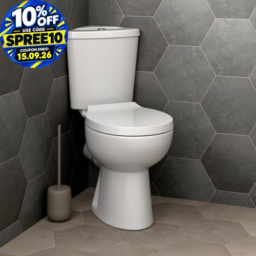 Bathroom close coupled corner - coupled,