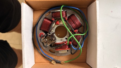 Vespa stator plate - vespa,