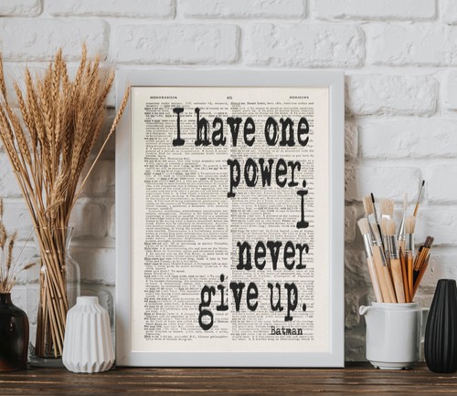 Batman quote dictionary - ,