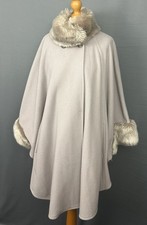 JACQUES VERT COAT / CASHMERE BLEND SHAWL JACKET Women's Size Medium M / L Large