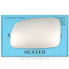 Left side Wing door mirror glass for Jeep Grand Cherokee 1999-2004 heated