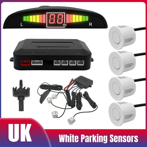 White reversing sensors - reversing,