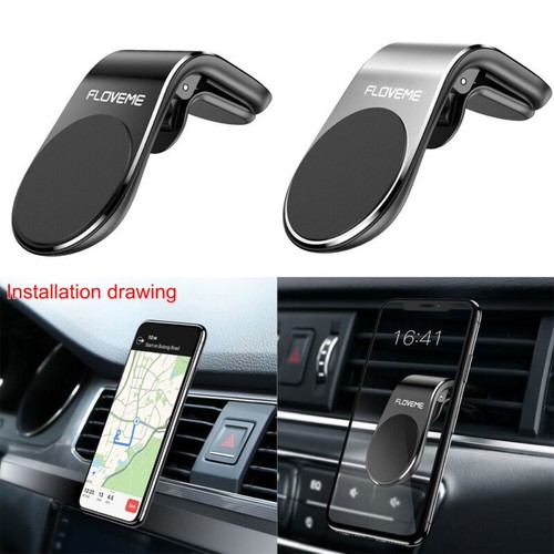 Magnetic car phone holder - car,
