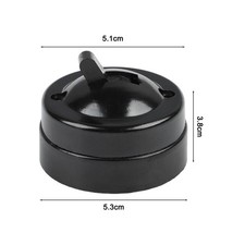 Round Single Control Retro