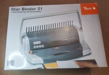 Peach Star Binder 21 Comb Binder & Starter Kit - Bind up to 310 sheets of paper
