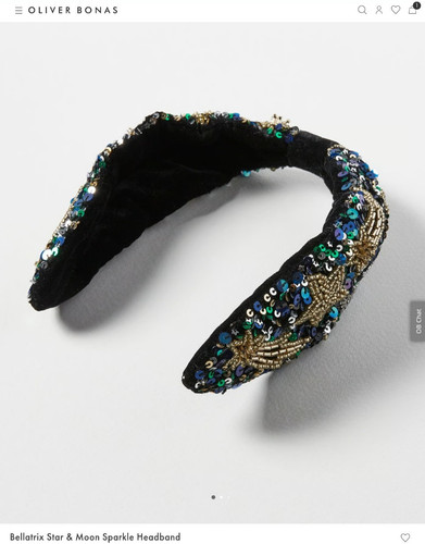 Oliver bonas beaded headband - bonas,