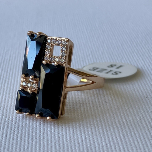 Art deco style black - deco, crystal