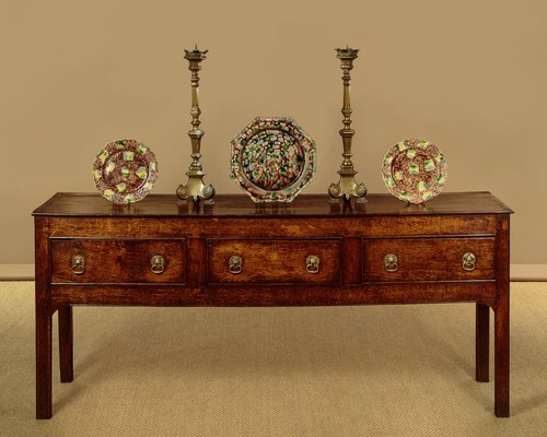 Antique small 18th oak - 18th.c.,
