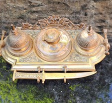 Ornate victorian brass and - victorian,