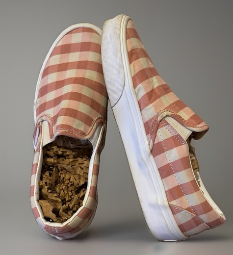 Vans classic slip gingham - vans, slip-on