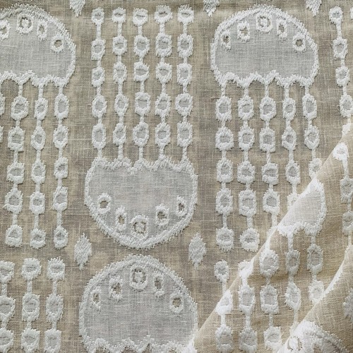 Sanderson curtain fabric - curtain,