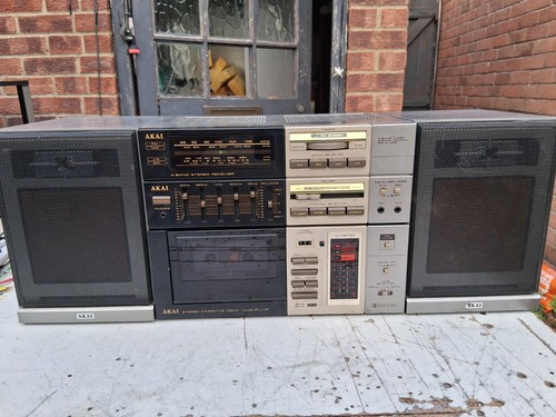 Akai boombox stereo - akai, system