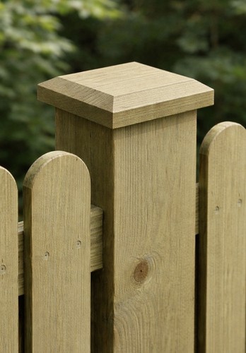 Wooden post caps for 3x3 - post,