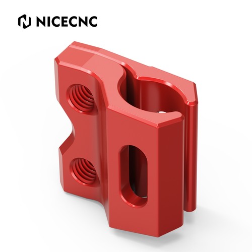 Front brake line cable clamp - front,