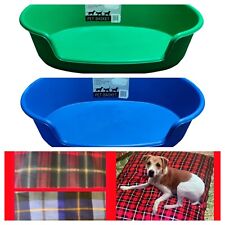 Plastic Dog Bed 2 Colours 6