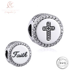 Cross 'Faith' Charm Genuine