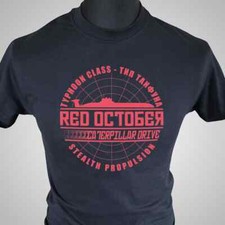 Red October T Shirt Submarine