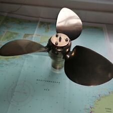 3 bladed folding boat propeller for 1 1/2" tapered shaft