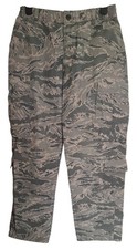 USAF Tiger stripe Camouflage ABU Combat Trousers - 32 Short #4