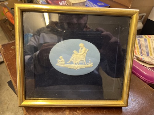 C19th wedgwood plaque framed - wedgwood,