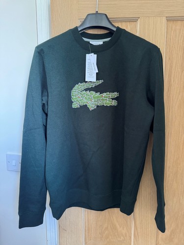 Lacoste mens green multi croc - lacoste,
