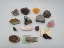 Bundle of Mixed Crystal/Mineral Specimens, Rough 1.1kg