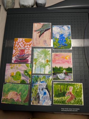 Aceo art print bundle - print, 3
