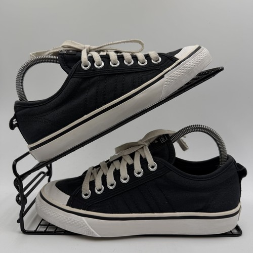 Adidas nizza low black - nizza, white