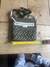 Forest Green Radley London Quilted Cross Body Bag Excellent Condition