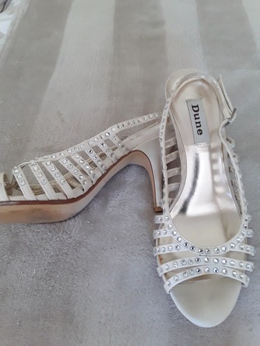 Dune hallies ivory satin - ivory,