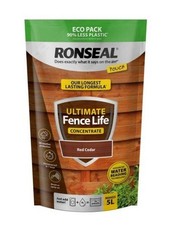 Ronseal Ultimate Fence Life Concentrate - 950ml - Red Cedar