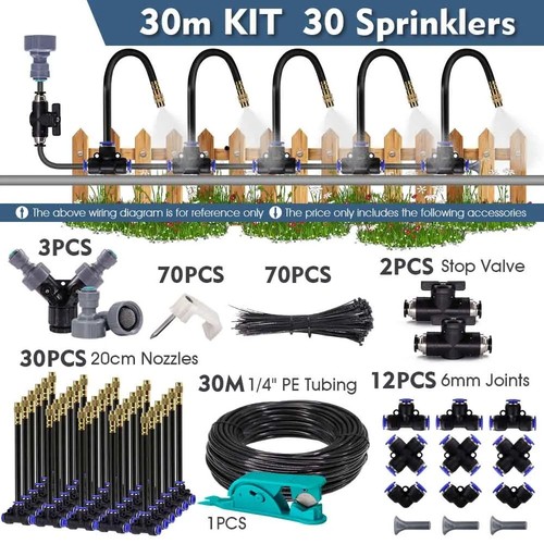 Outdoor garden misting - garden,