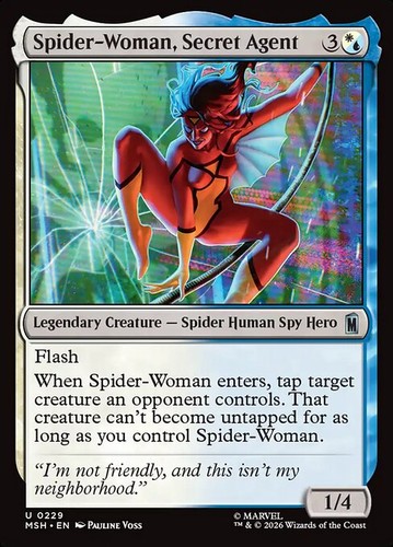 Mtg spider woman secret - mtg, spider-woman,