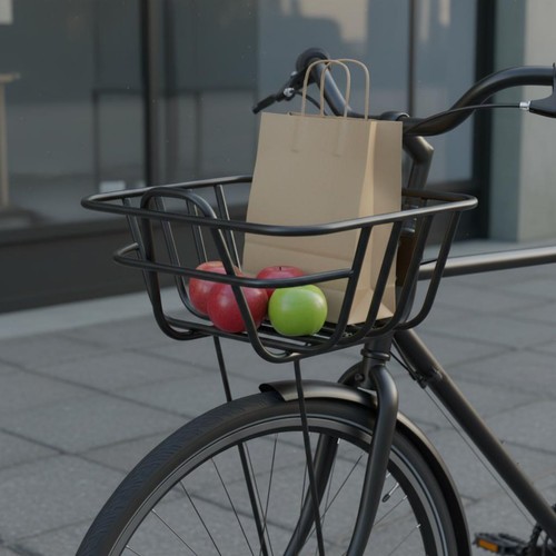 Shared bike basket - bike, duty