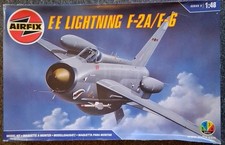 Airfix 1/48 EE Lightning F-2A/F-6 Jet Fighter Model Kit (09178) Rare