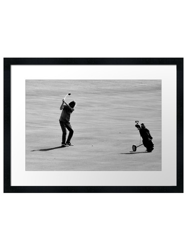 Golf framed wall - art, poster