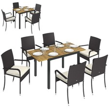 Outsunny seater rattan - seater,