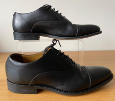 Charles Tyrwhitt Black  Smart Leather Derby Shoes Goodyear Welted  EU 43 UK 9 F