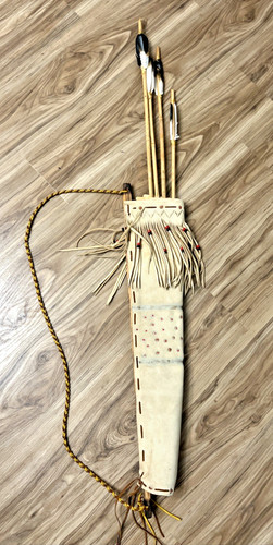 Vintage native american bow - native,