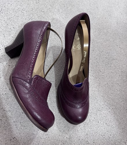 Clarks red brown hand crafted - red,