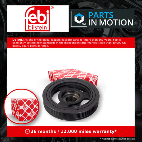 Crankshaft pulley 178712 - 178712, febi