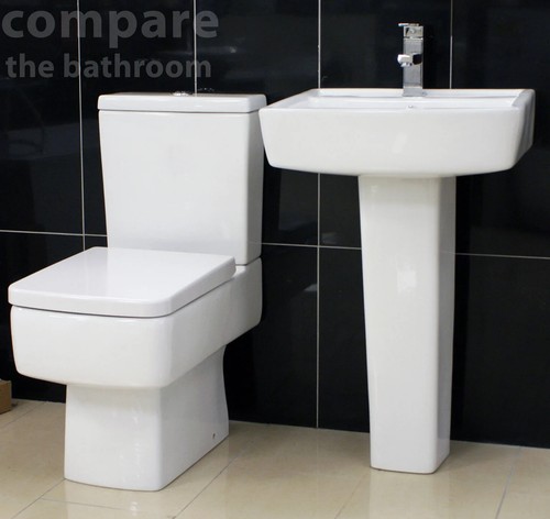 Designer bathroom suite basin - bathroom,