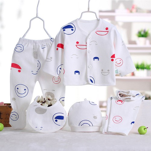 5pcs set unisex newborn - 5pcs/set, baby