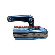 New Pressed Steel 50mm Coupling for Trailer Hitch 1700kg Round Tube MP1945  ✅