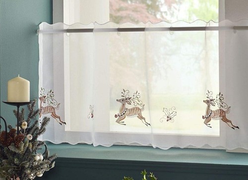 Prancer christmas voile cafe - prancer,