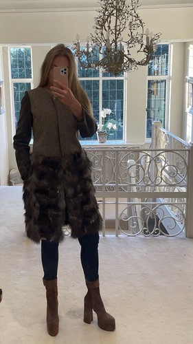 Tory burch shearling lined fur - burch,