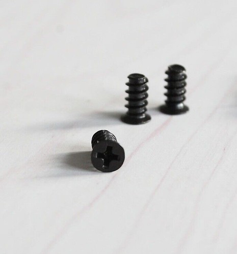 20x black fan mounting screws - 20x,