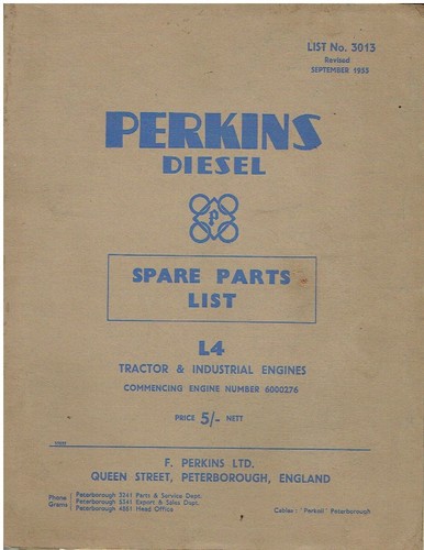 Perkins tractor - tractor, &