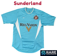 VINTAGE SUNDERLAND 2002-03 REG VARDY AWAY FOOTBALL SHIRT MEDIUM ADULT (V GOOD)