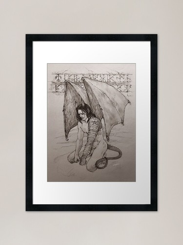 Dragging you down - dragging, framed